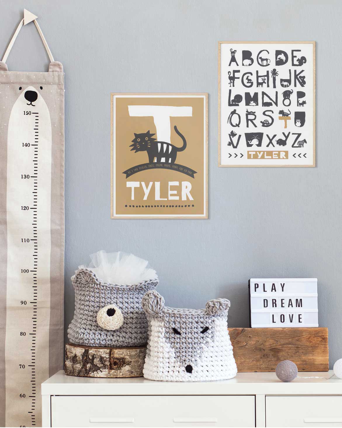 dieren poster kinderkamer