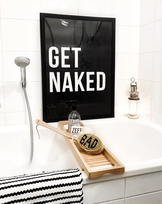 badkamer poster