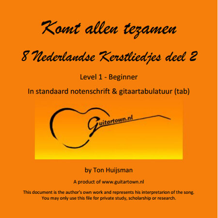 komt allen tezamen bladmuziek
